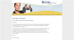Desktop Screenshot of hanas.expertenhomepage.de
