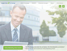 Tablet Screenshot of expertenhomepage.de