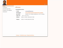 Tablet Screenshot of kaune-versicherungen.expertenhomepage.de