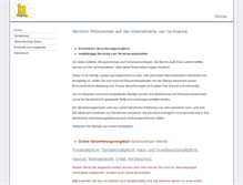 Tablet Screenshot of 1a-finance.expertenhomepage.de